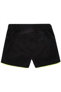 SKSP018 manufacturing sports shorts marathon fitness running design drawstring elastic waist shorts sports shorts center front view